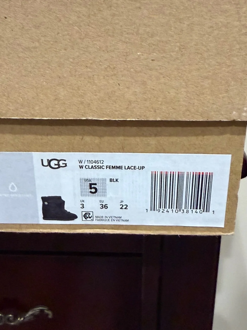 UGG warm lined